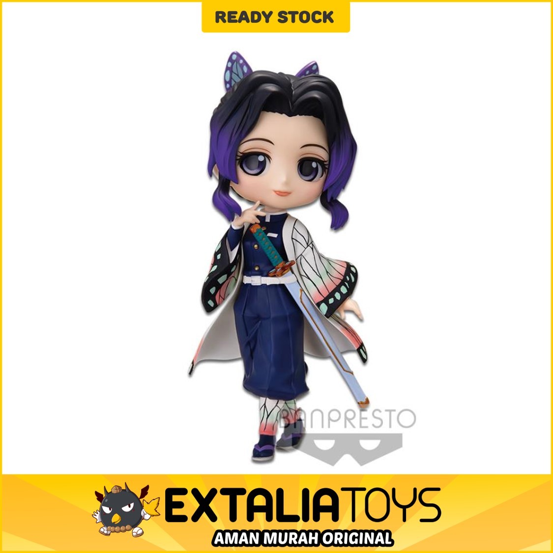 DEMON SLAYER: KIMETSU NO YAIBA Q POSKET -SHINOBU KOCHO- (VER.A) DEMON SLAYER: KIMETSU NO YAIBA Q POSKET -SHINOBU KOCHO- (VER.A)